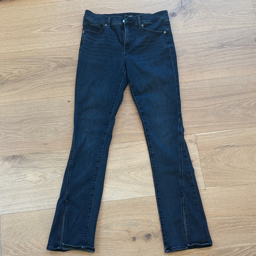 Express Dark Blue Women's Boot Cut Jeans